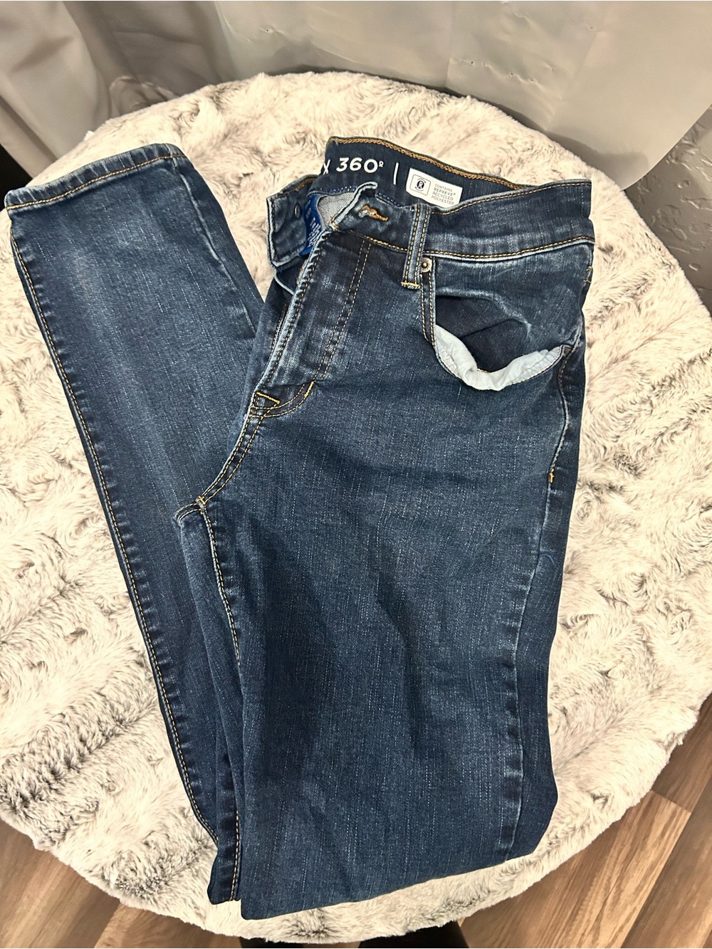 Arizona Jean Company Men’s Dark Blue Skinny Jeans